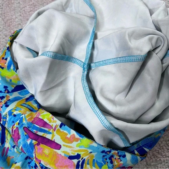 Stella Parker Golf Collection Bermuda Shorts Tropical Size Large Resortwear - Picture 5 of 12